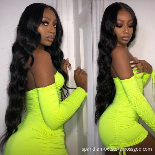 Wholesale Brazilian Hair HD Lace Front Wig,Virgin Cuticle Aligned Human Hair Full Lace Wig,13x6 Lace Frontal Wig For Black Women